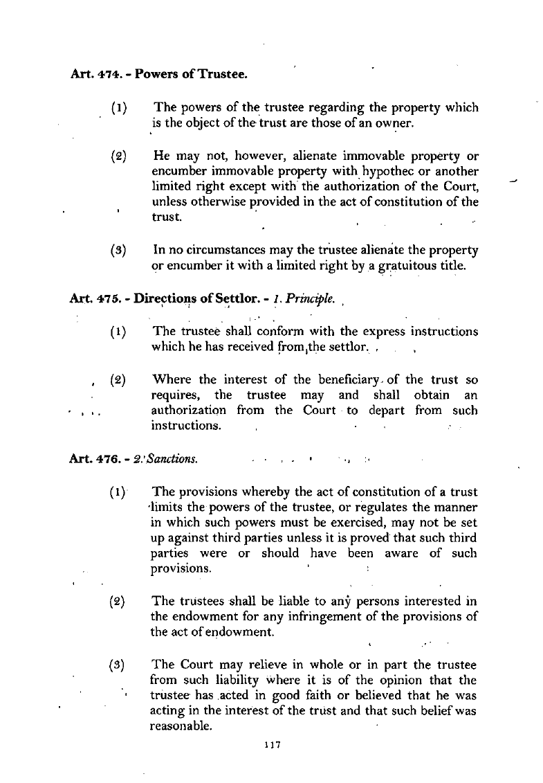 Scanned page 134 from Civil Code