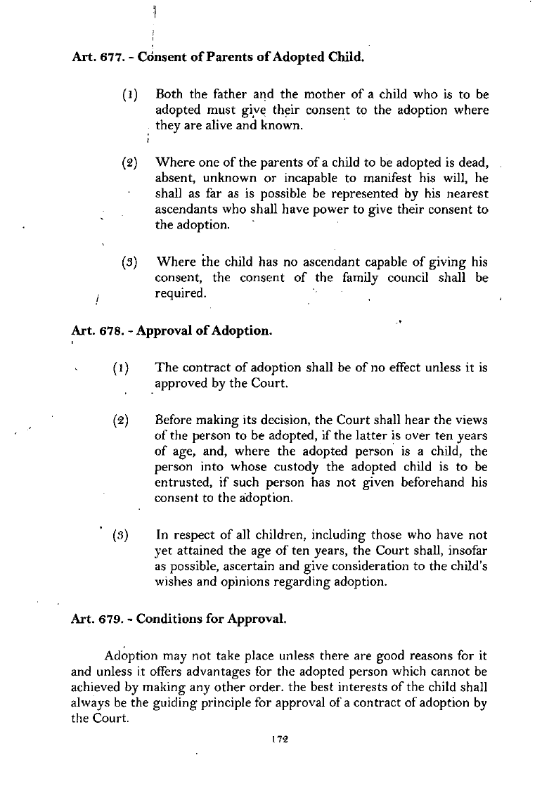 Scanned page 189 from Civil Code