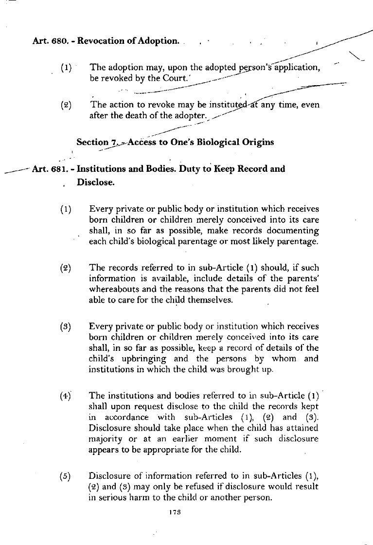 Scanned page 190 from Civil Code