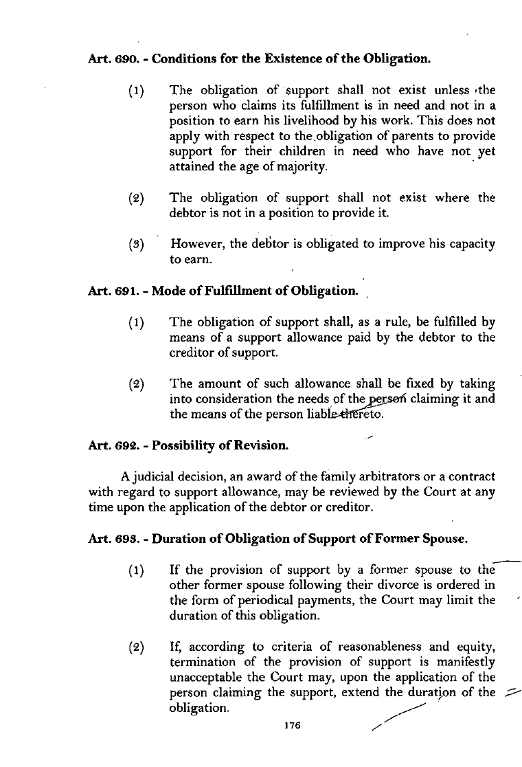 Scanned page 193 from Civil Code