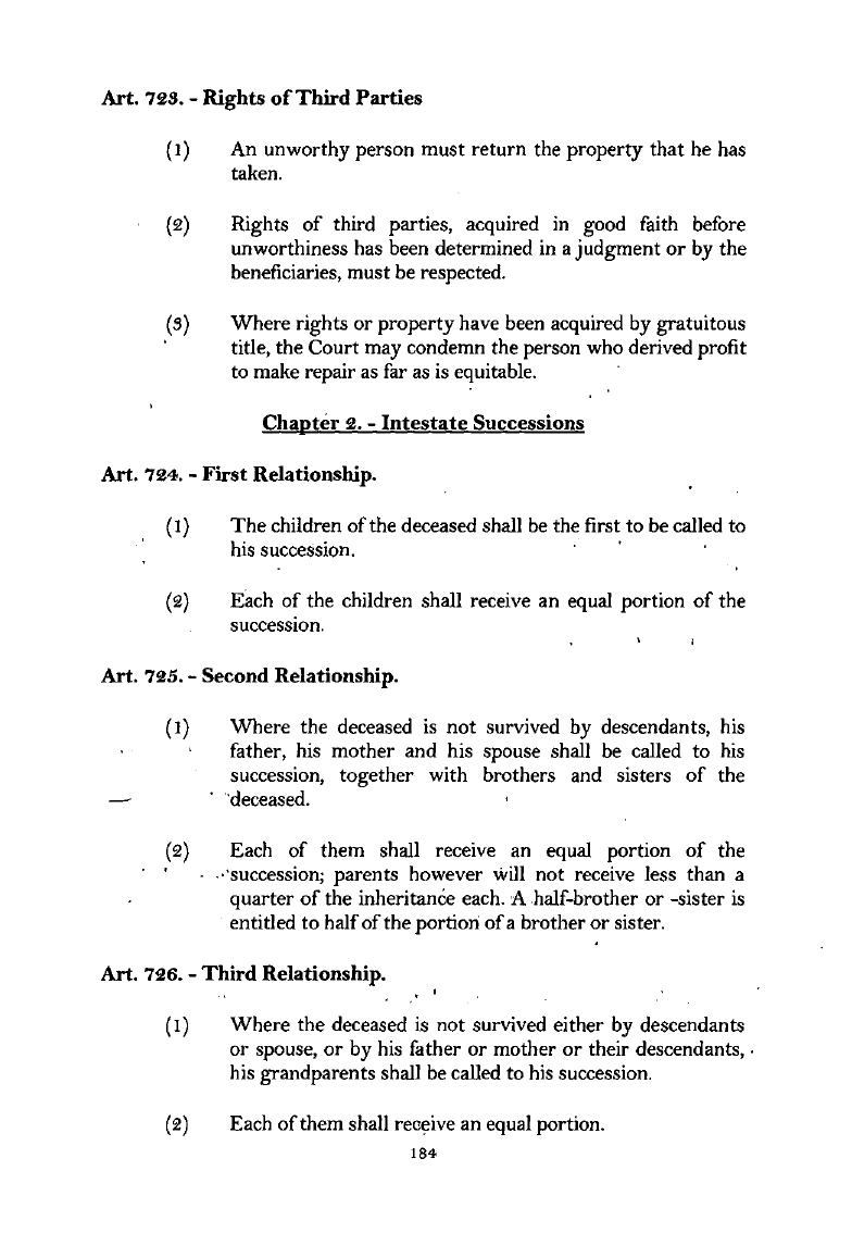 Scanned page 201 from Civil Code