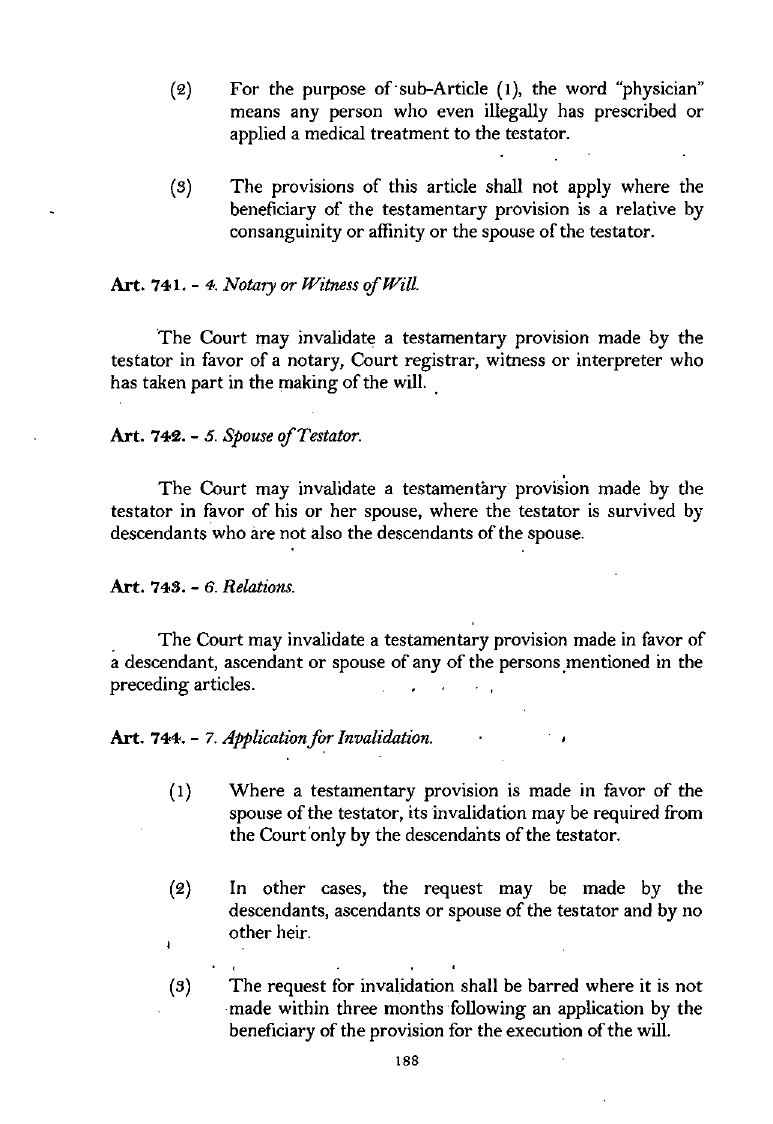 Scanned page 205 from Civil Code