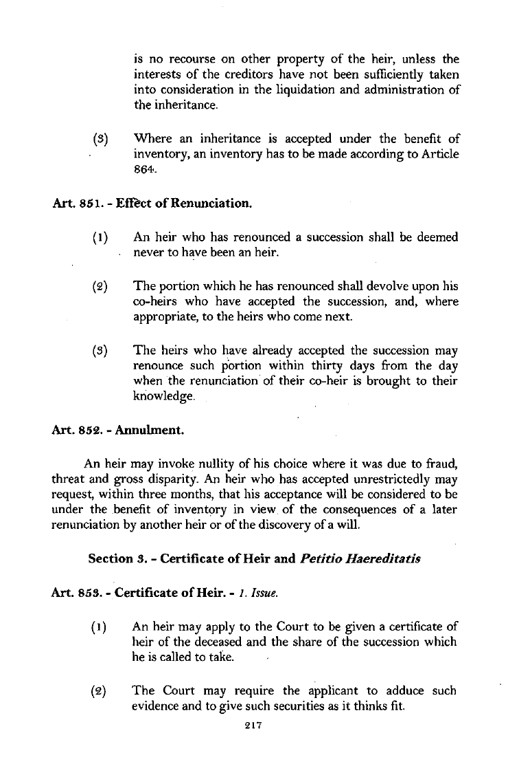 Scanned page 234 from Civil Code