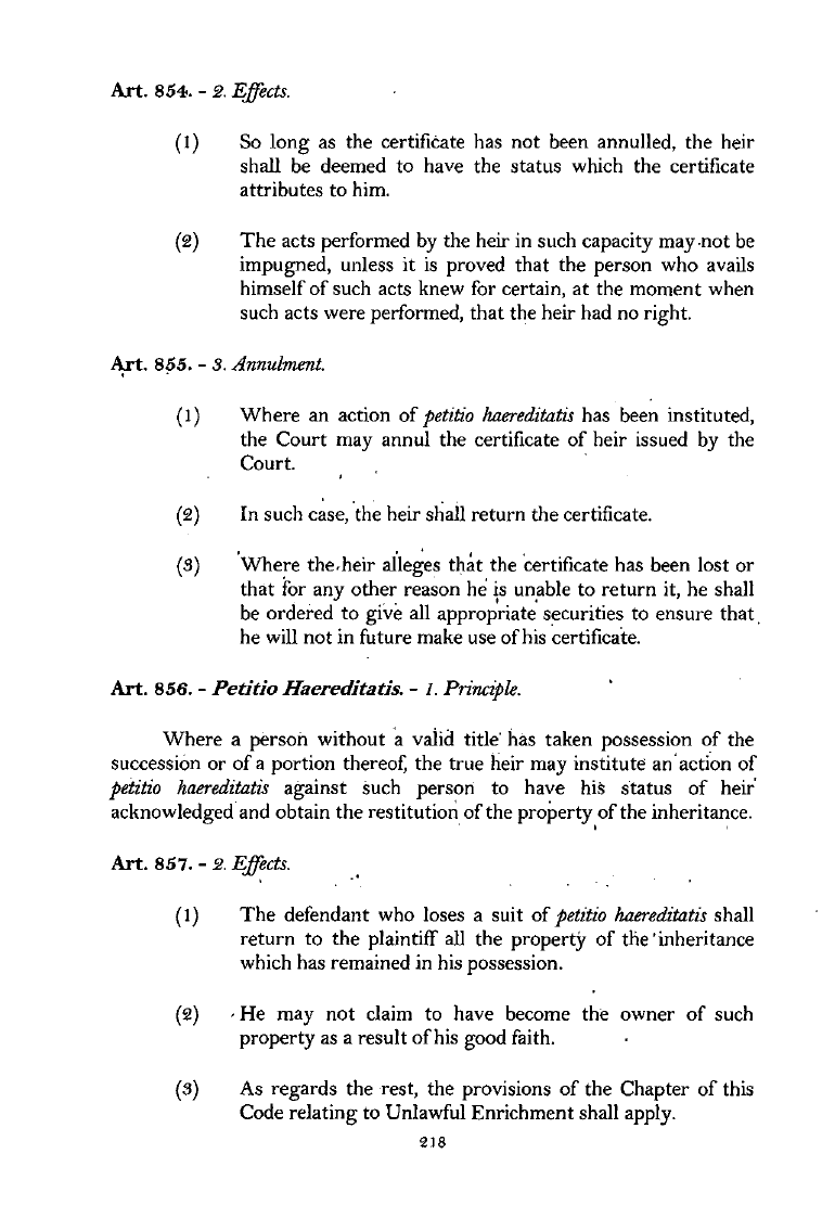 Scanned page 235 from Civil Code