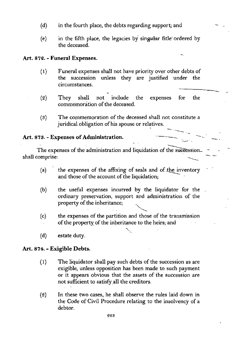 Scanned page 240 from Civil Code