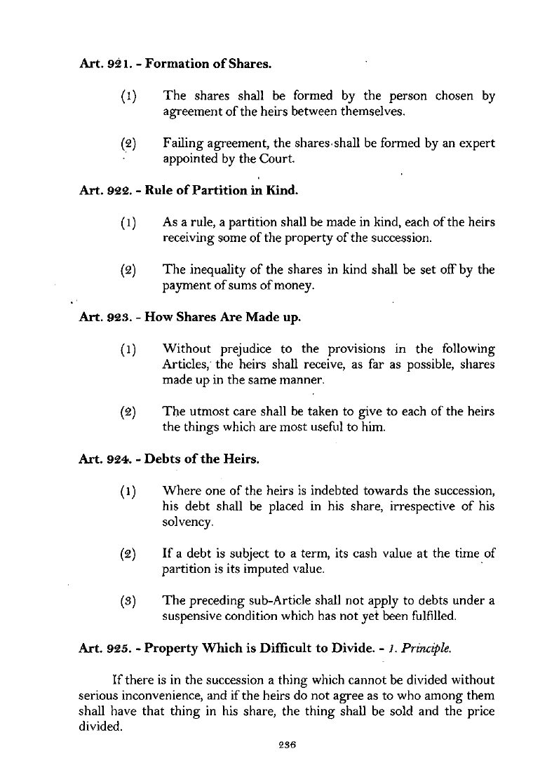 Scanned page 253 from Civil Code