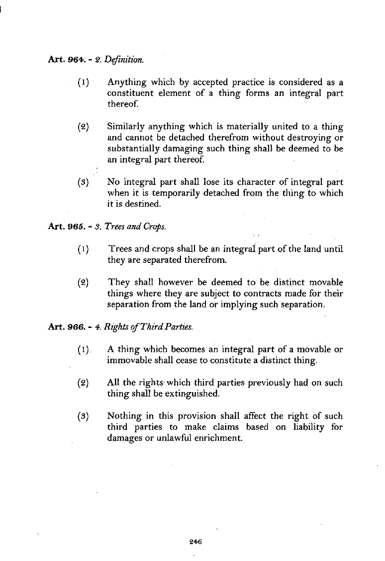 Scanned page 263 from Civil Code