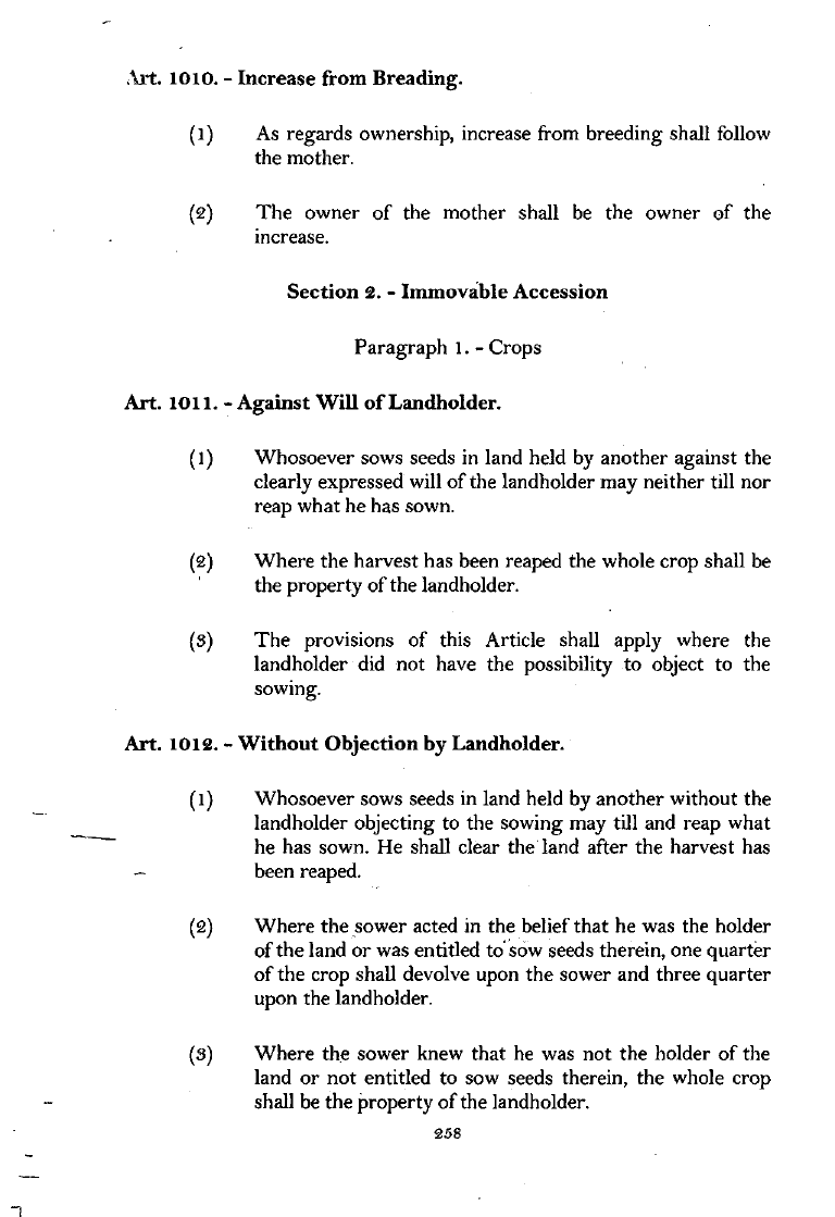Scanned page 275 from Civil Code