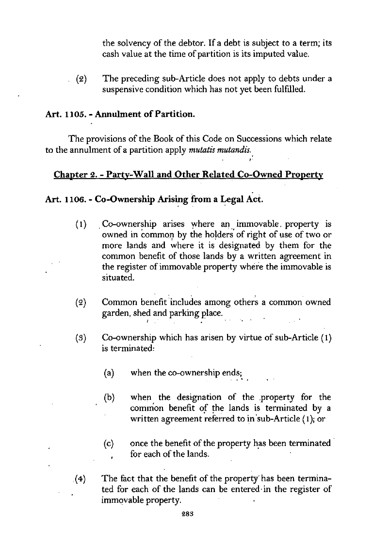 Scanned page 300 from Civil Code
