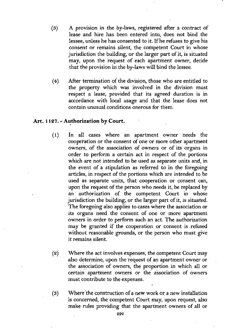 Scanned page 309 from Civil Code