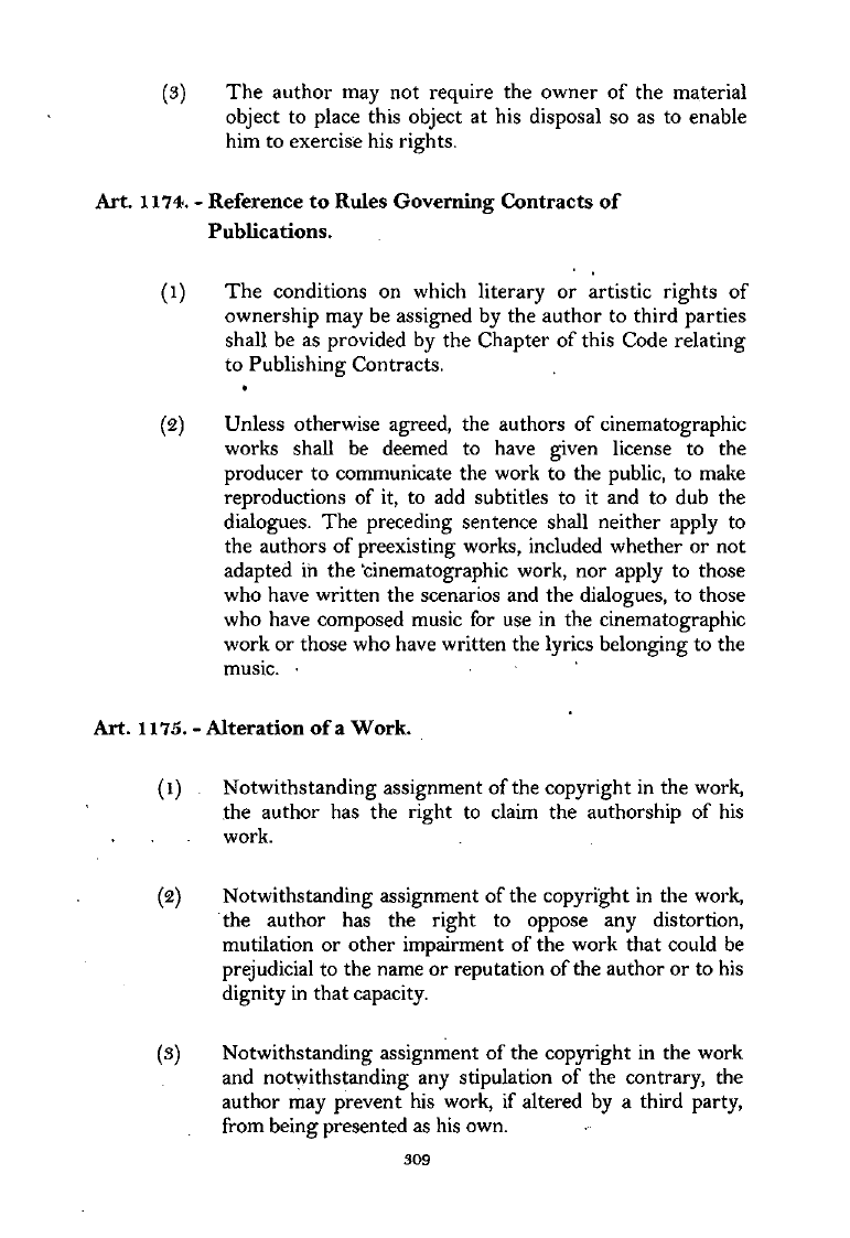 Scanned page 326 from Civil Code