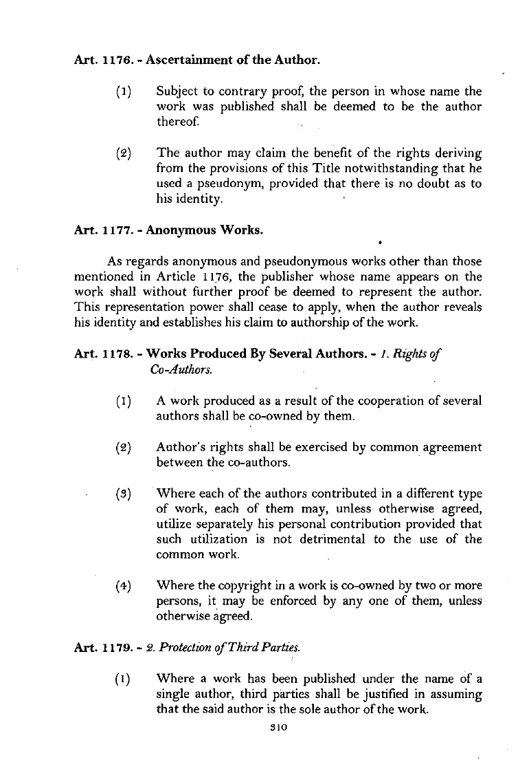 Scanned page 327 from Civil Code