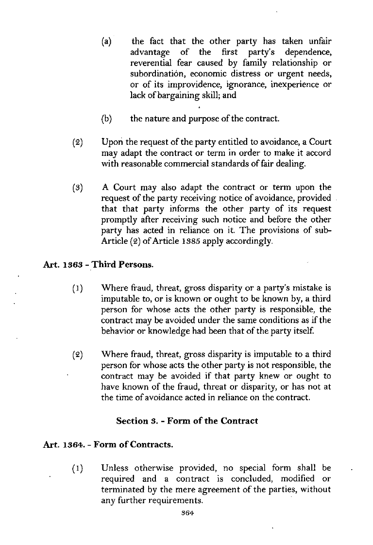 Scanned page 381 from Civil Code