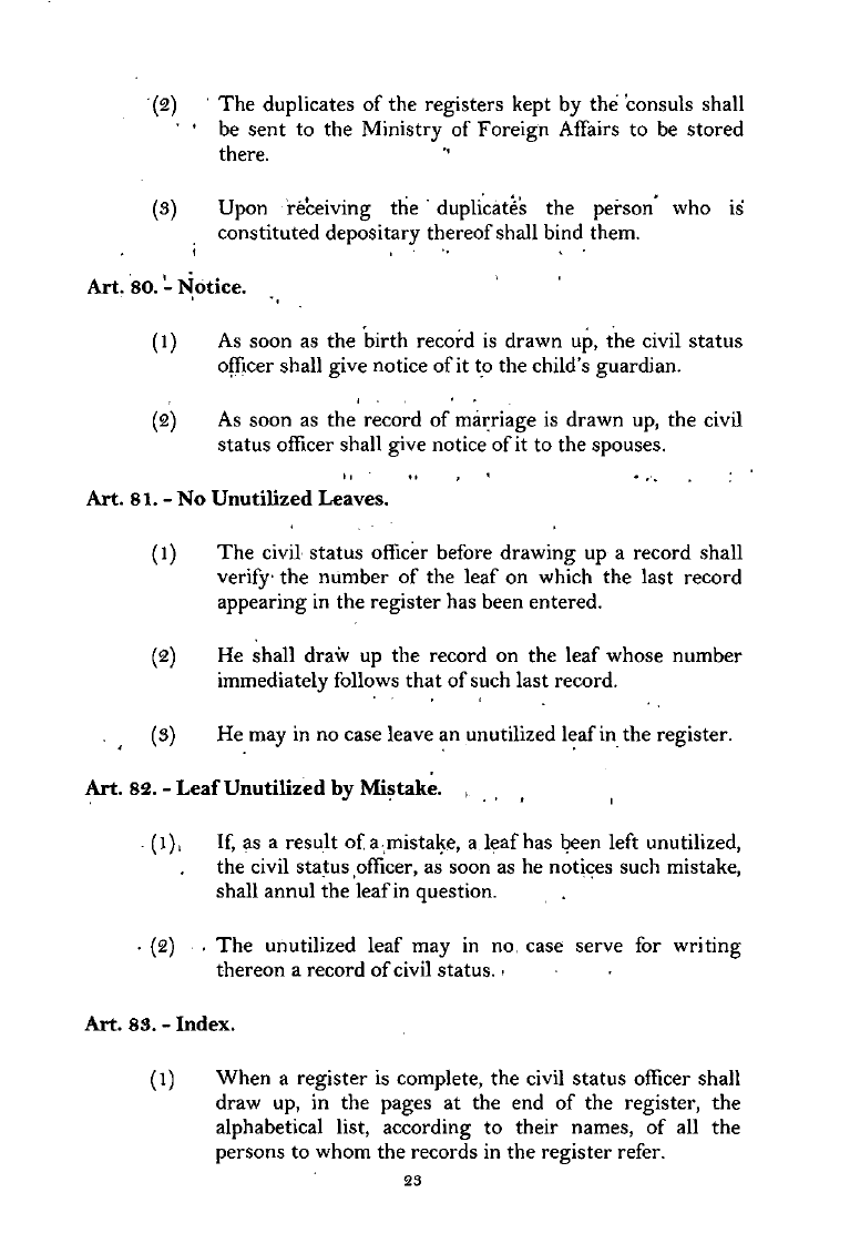 Scanned page 40 from Civil Code