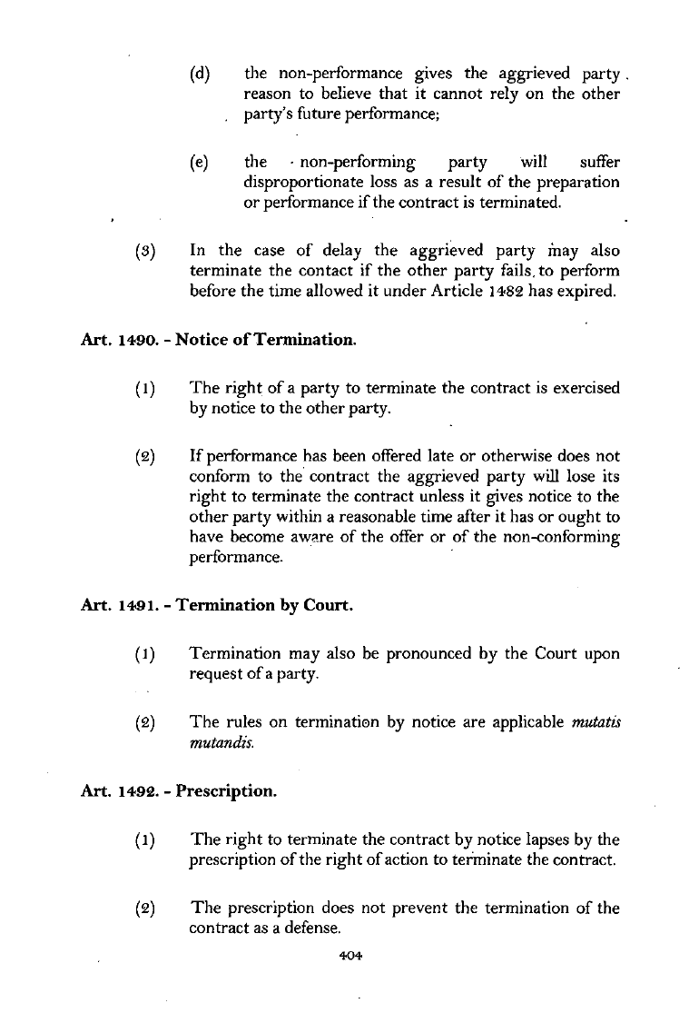 Scanned page 421 from Civil Code