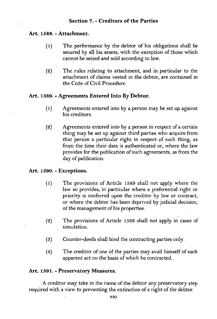 Scanned page 447 from Civil Code