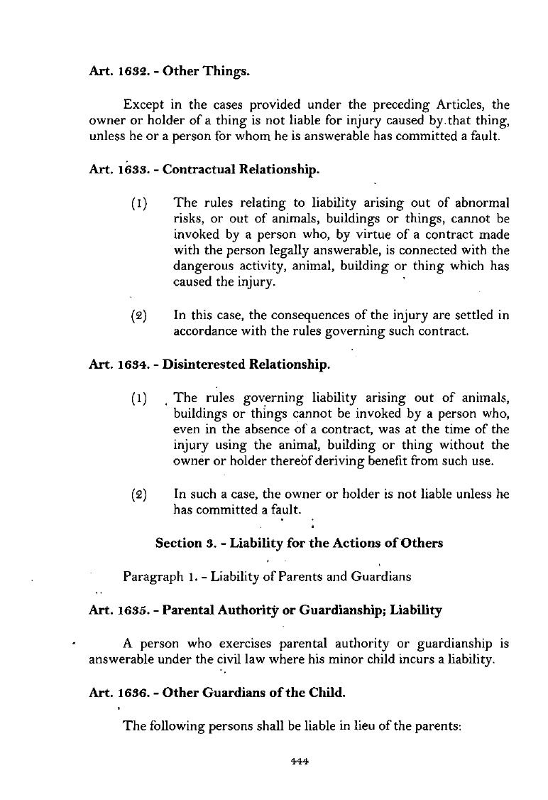 Scanned page 461 from Civil Code