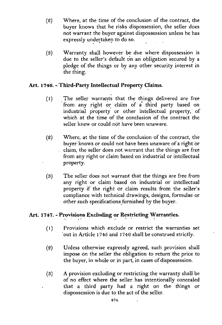 Scanned page 491 from Civil Code