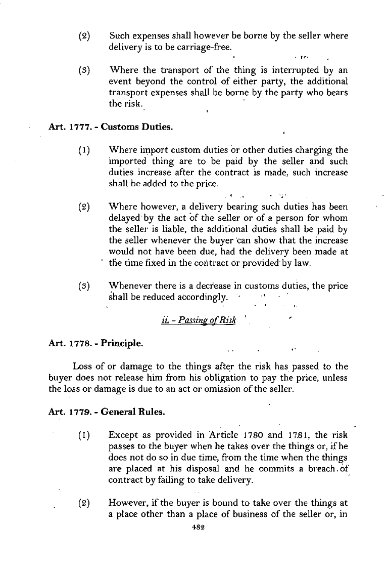 Scanned page 499 from Civil Code