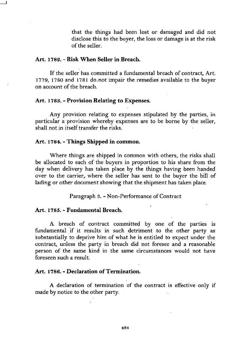 Scanned page 501 from Civil Code