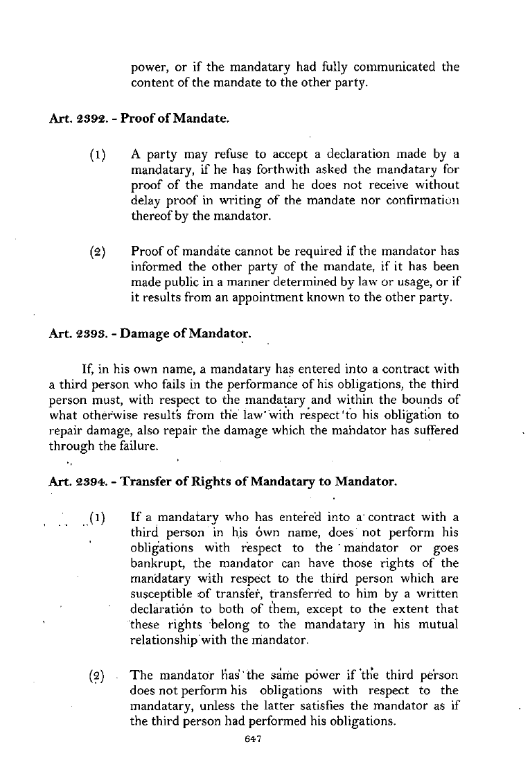 Scanned page 664 from Civil Code
