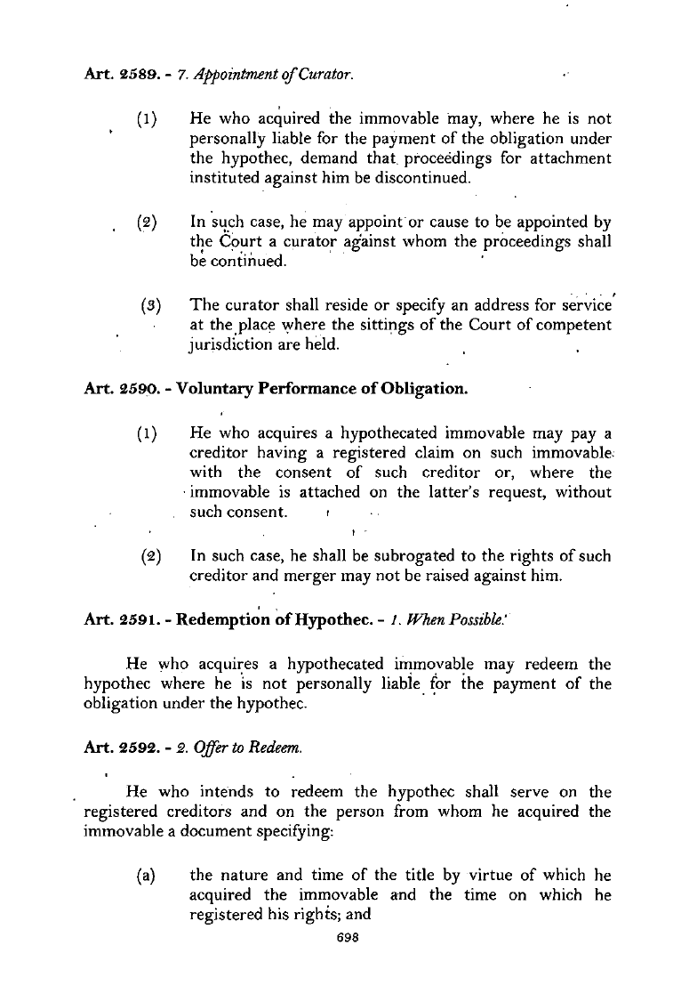 Scanned page 715 from Civil Code