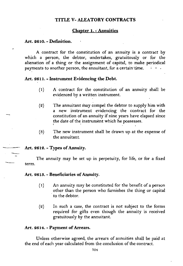 Scanned page 721 from Civil Code