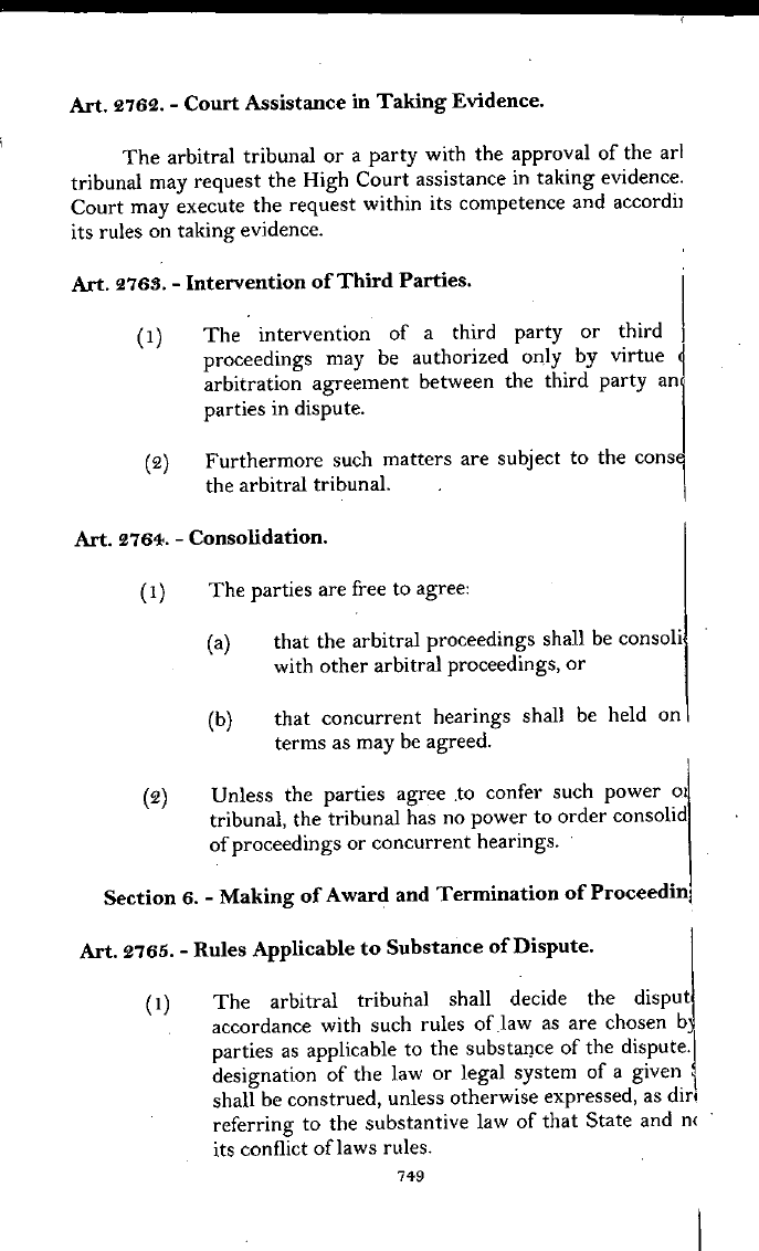 Scanned page 767 from Civil Code