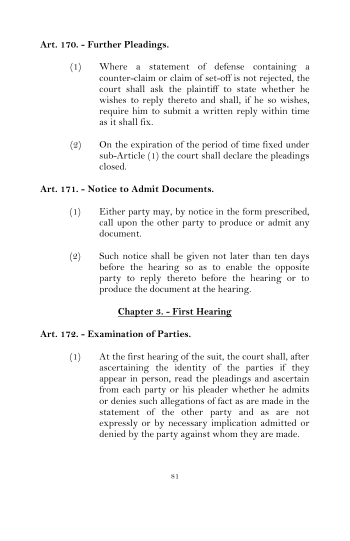 Scanned page 107 from Civil Procedure Code