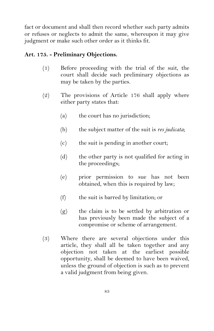 Scanned page 109 from Civil Procedure Code