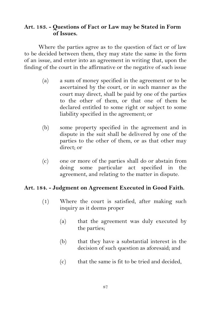 Scanned page 113 from Civil Procedure Code