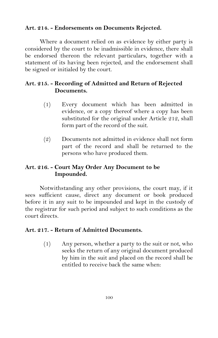 Scanned page 126 from Civil Procedure Code