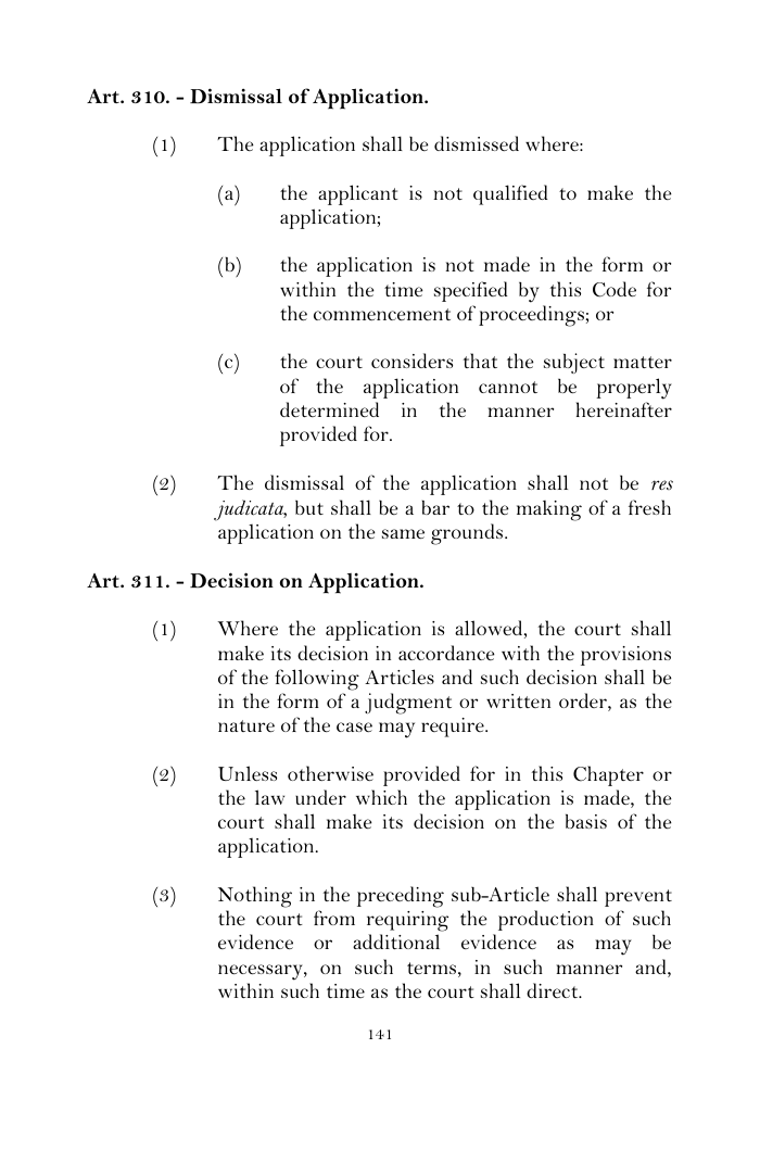 Scanned page 167 from Civil Procedure Code