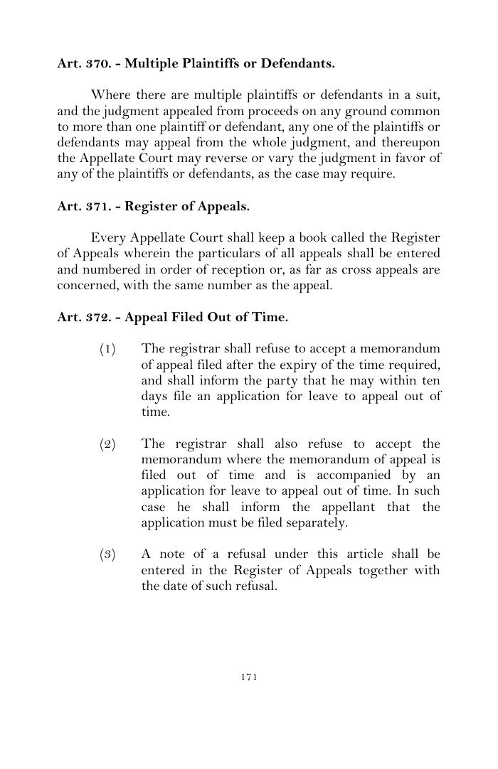 Scanned page 197 from Civil Procedure Code