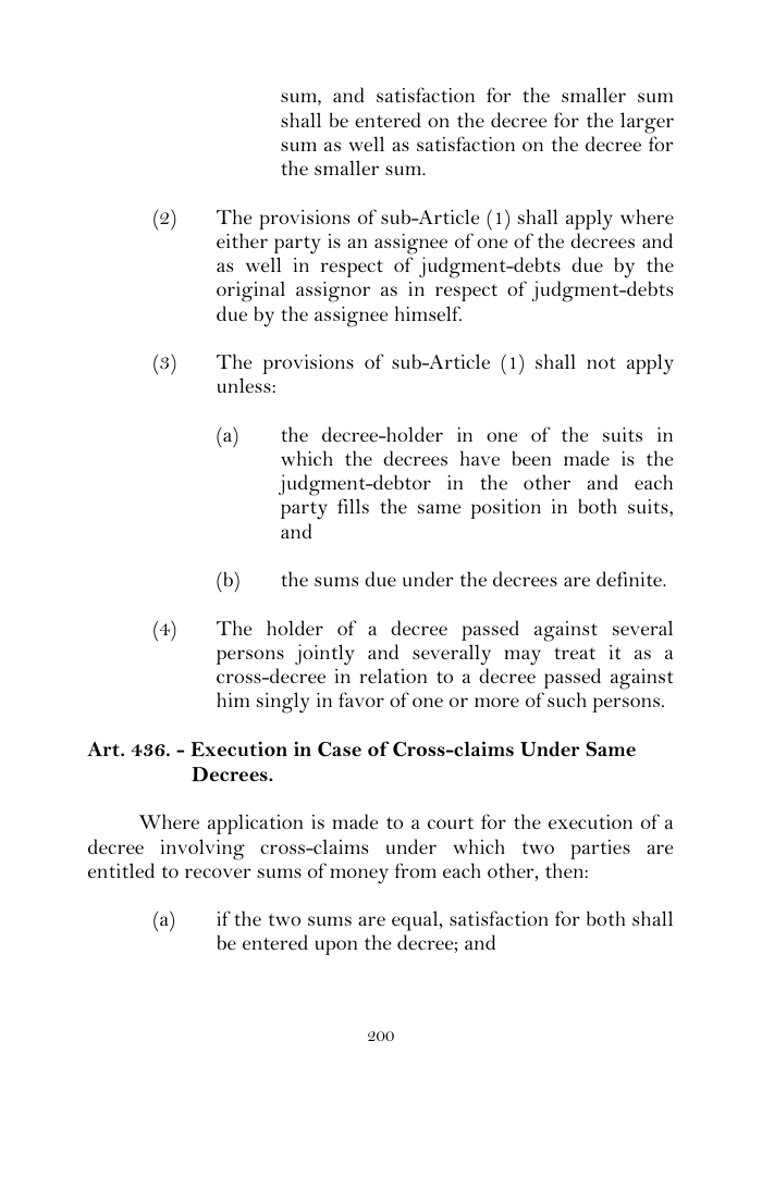 Scanned page 226 from Civil Procedure Code