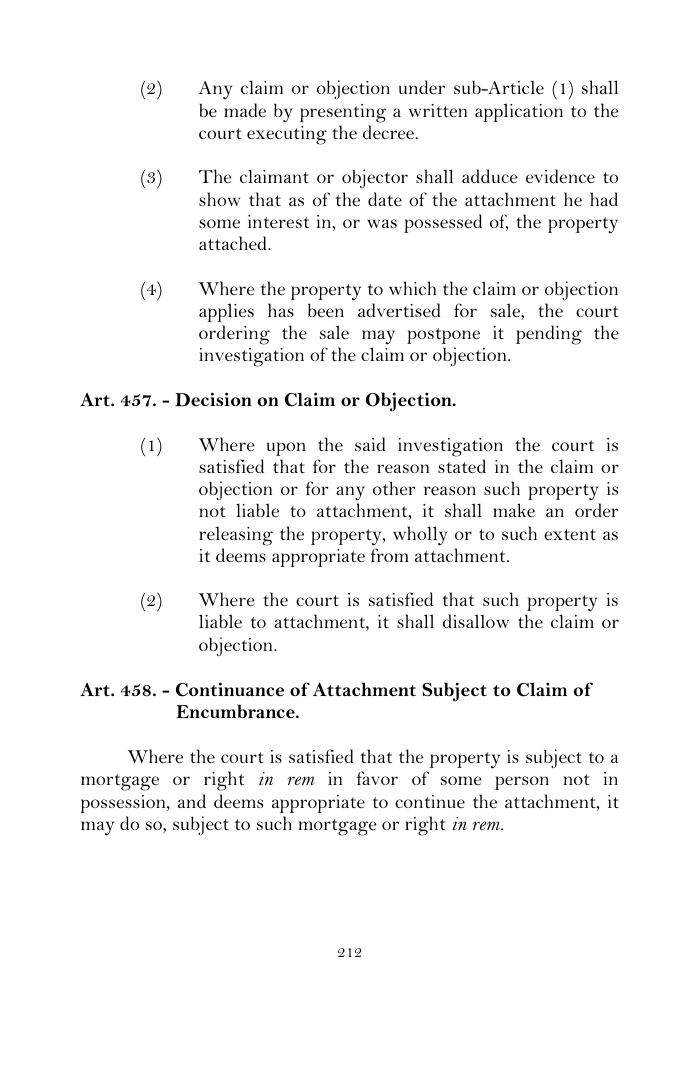 Scanned page 238 from Civil Procedure Code