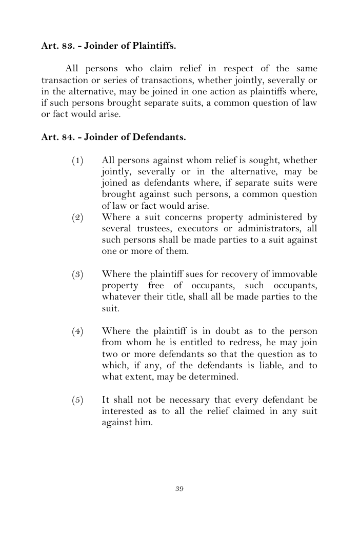 Scanned page 65 from Civil Procedure Code