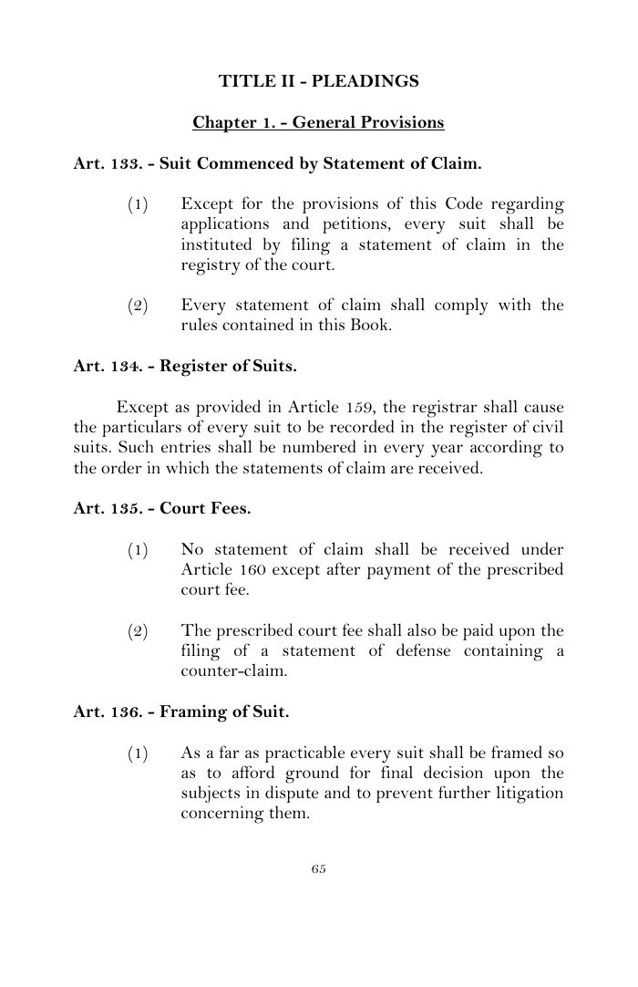 Scanned page 91 from Civil Procedure Code