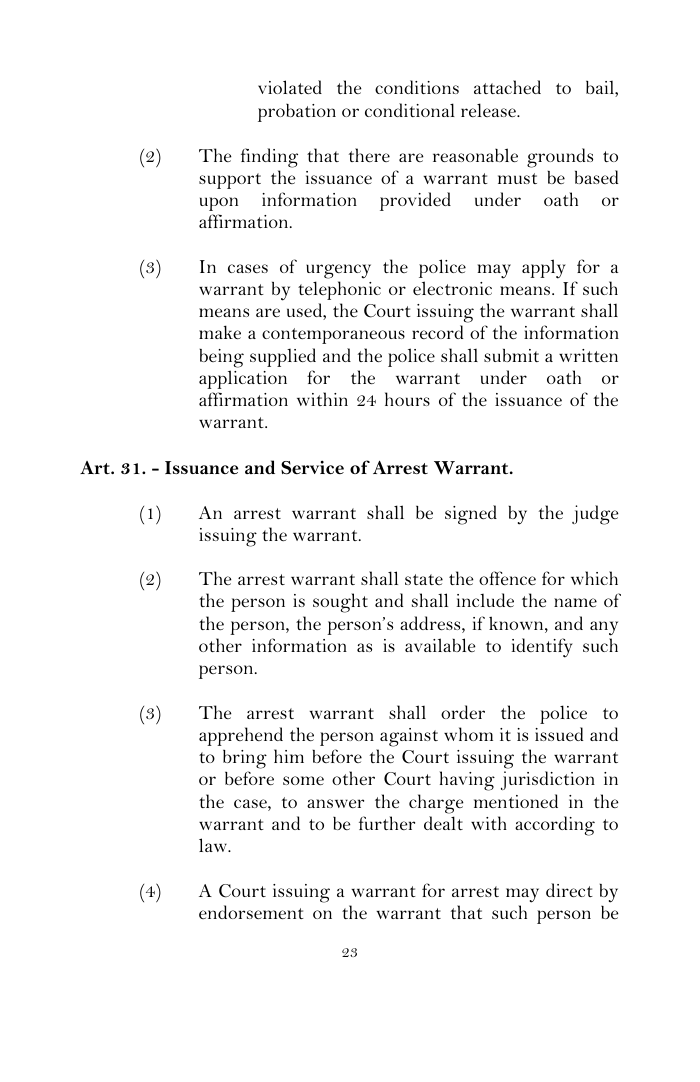 Scanned page 40 from Criminal Procedure Code