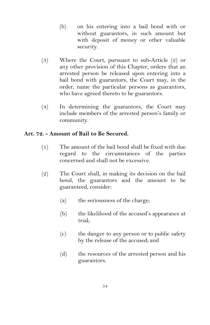 Scanned page 71 from Criminal Procedure Code