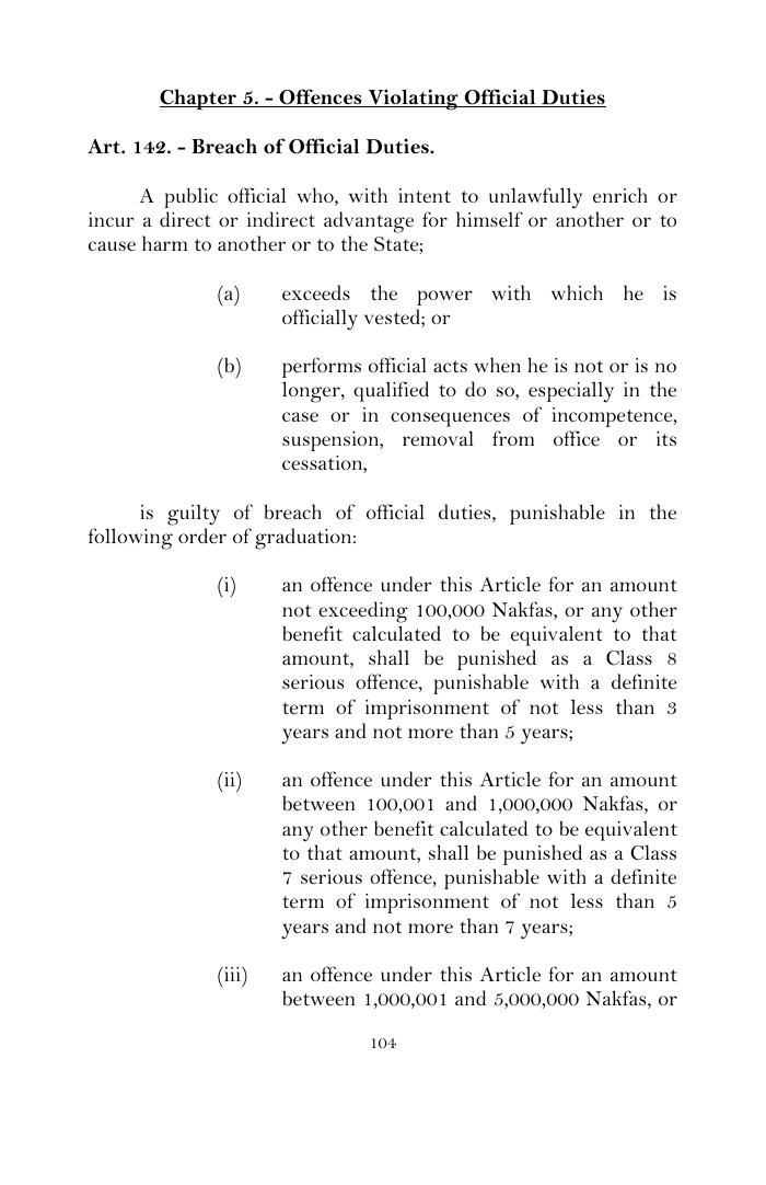 Scanned page 128 from Penal Code