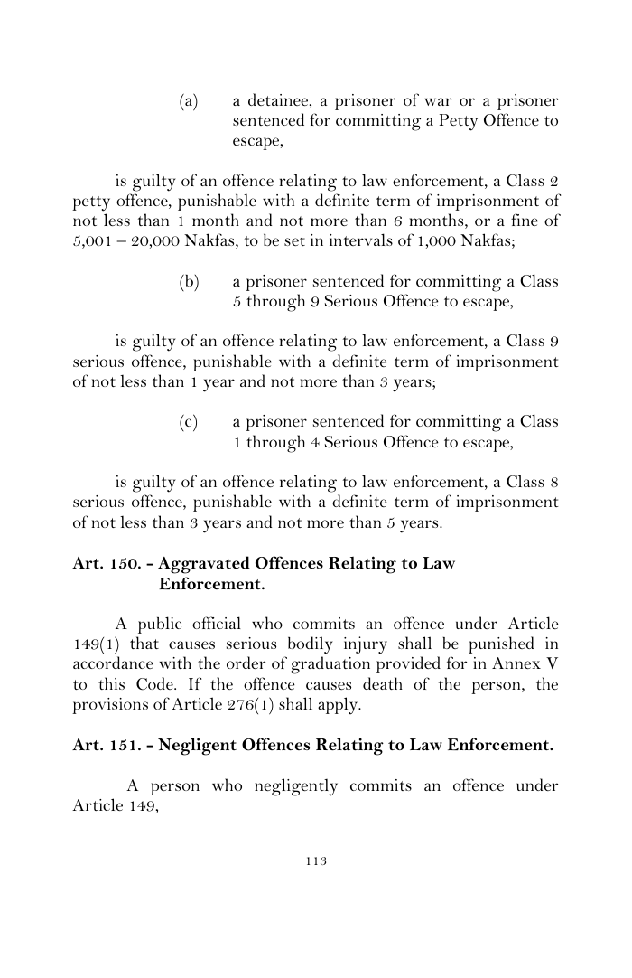Scanned page 137 from Penal Code