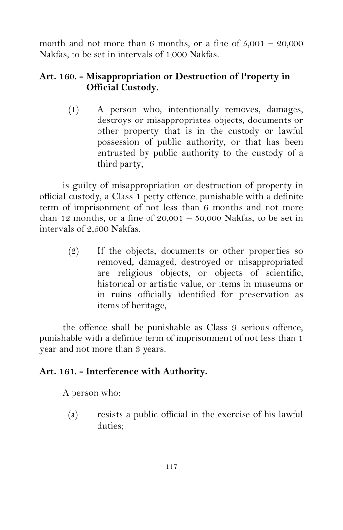 Scanned page 141 from Penal Code