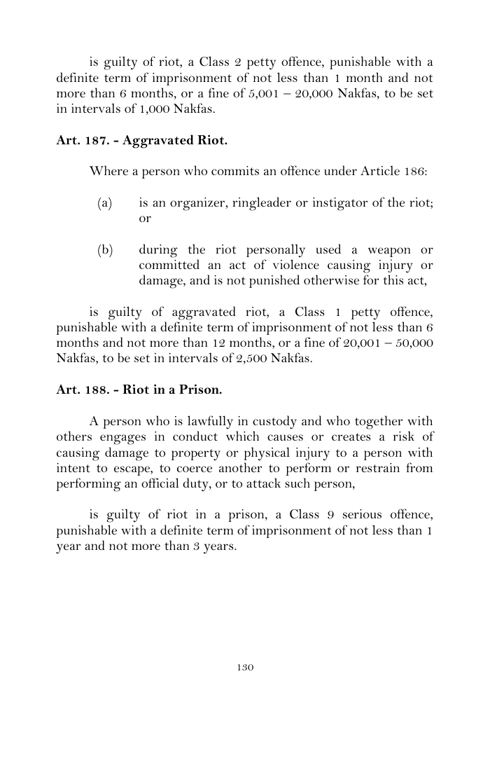 Scanned page 154 from Penal Code