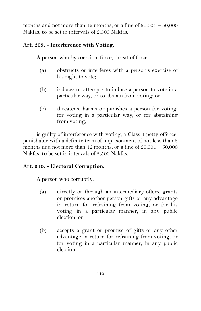 Scanned page 164 from Penal Code
