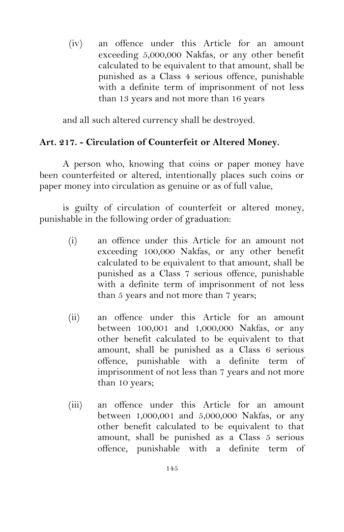 Scanned page 169 from Penal Code