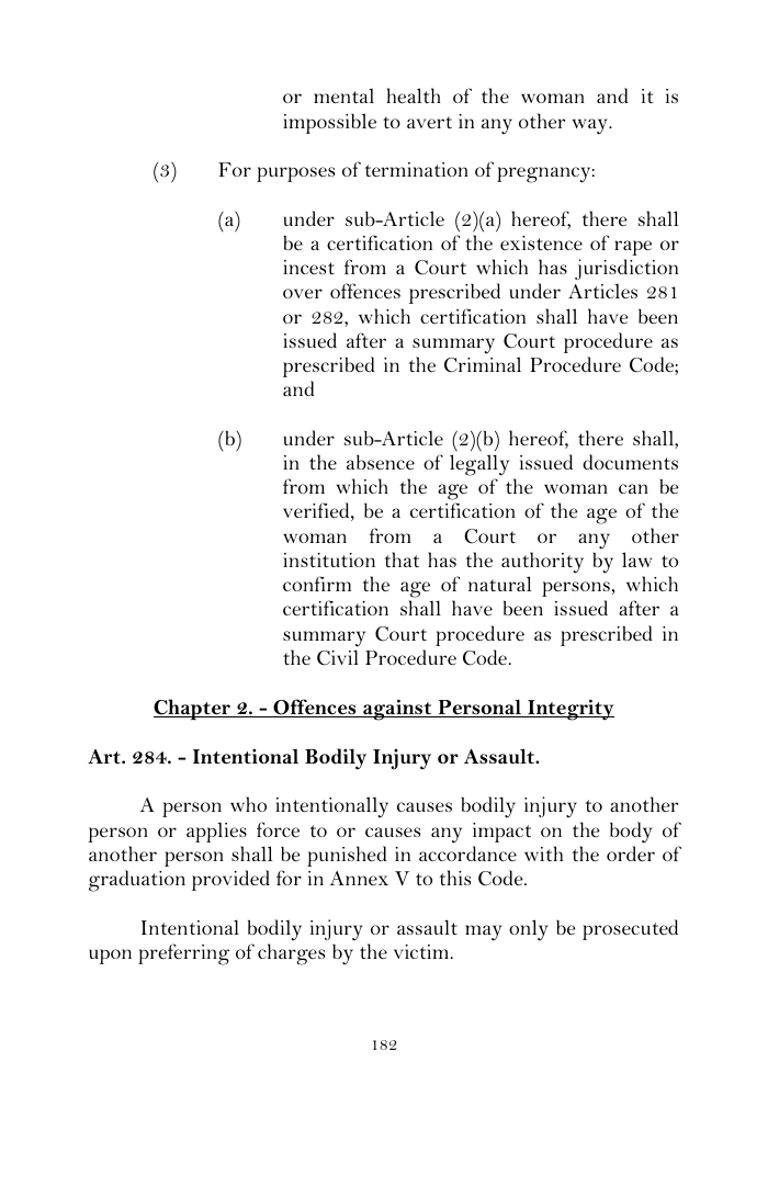 Scanned page 206 from Penal Code
