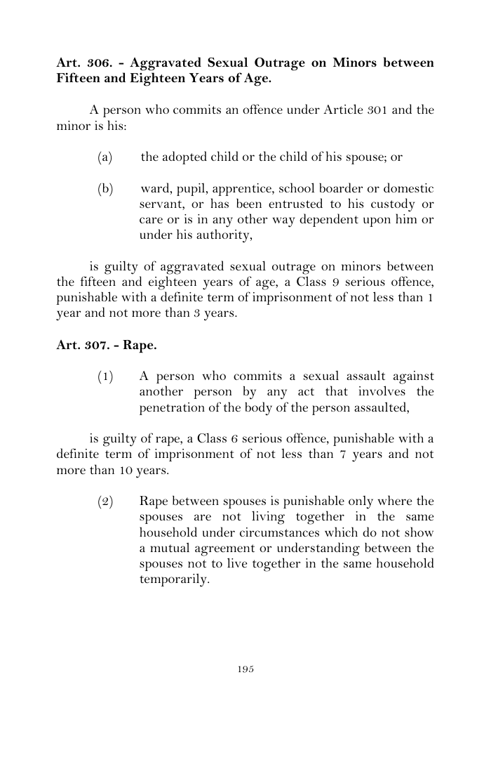 Scanned page 219 from Penal Code