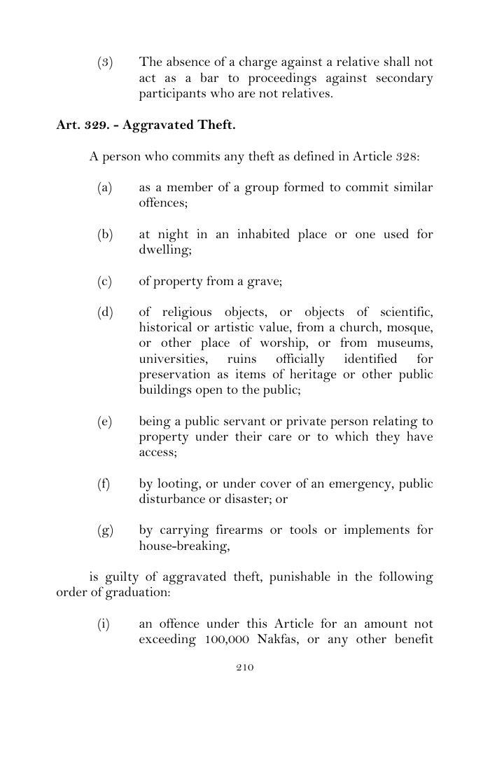 Scanned page 234 from Penal Code