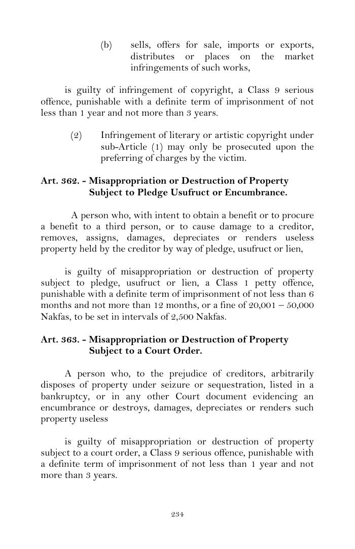 Scanned page 258 from Penal Code
